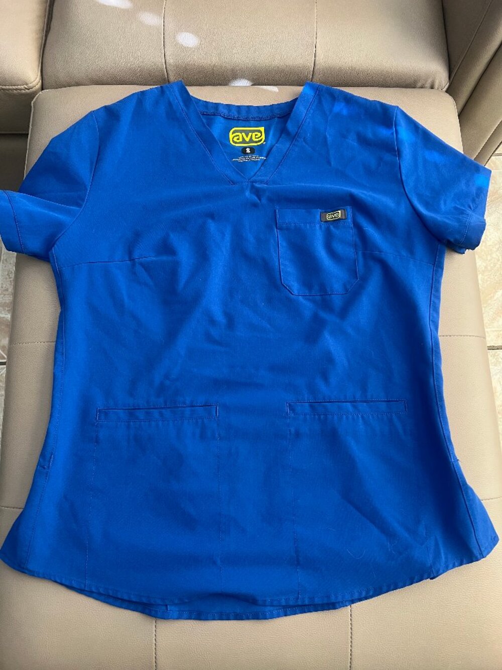 Royal Blue AVE Scrub Set